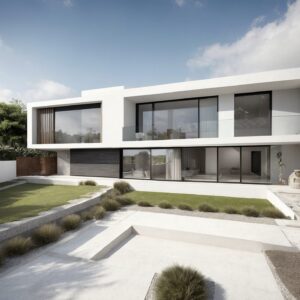 Casa moderna con diseño exclusivo